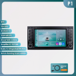 Hizpo juhtmevaba Carplay FIAT 500 2007 - 2014 jaoks Android Auto raadio Multimeediapleier 9 Stereo GPS-navigatsioon BT Roolinupu juhtimine RDS FM DSP Intelligentne 2din B P1 4Core 1G 32G AI