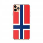 Coque T&eacute;lephone Drapeau Norvege &ndash; iPhone 11 Pro Max