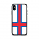 Coque T&eacute;lephone Drapeau &icirc;les F&eacute;ro&eacute; &ndash; iPhone XS