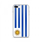 Coque T&eacute;lephone Drapeau Uruguay &ndash; iPhone 8 Plus