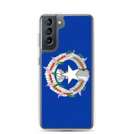 Coque T&eacute;l&eacute;phone &ndash; Samsung &ndash; Galaxy S22 &ndash; Drapeau &Icirc;les Mariannes du Nord &ndash; Supp &ndash; Mitmev&auml;rviline