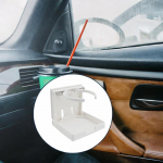 Reguleeritav topsihoidja paat kokkupandav joomine seinale paigaldatav universaalne joogihoidja must