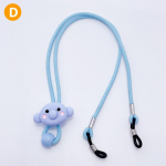 Lastele armsad maskiketid, rippuvad kaelan&ouml;&ouml;rid, v&auml;rvilised prillid, kaotsiminekuvastane kaelapael as the picture