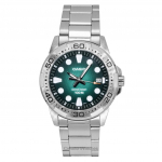 Casio Standard Analoog Roostevabast Terasest Roheline Tihvtikell Kvarts MTD-140D-3AV 100M Meeste Kell roheline