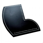 Enhancement Card for Barbers Color Spray Edge Line up Tool Easy to Clean Multifunctional Cutting