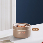 Termiline l&otilde;unakarp Bento Box kaasaskantav isoleeritud l&otilde;unas&ouml;&ouml;gikonteiner virnastatav lekkekindel roostevabast terasest toidukonteiner One Size