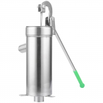 Terasest k&auml;sitsi veepump Vastupidav k&auml;sitsi juhitav kaevupump 8M imiv&otilde;imsusega Metallist aia kastmiseks Muruhoolduseks