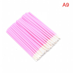 50 tk &uuml;hekordselt kasutatav huulepintsel, kosmeetiline huulepulk, l&auml;ikepulgad, aplikaator meigit&ouml;&ouml;riist