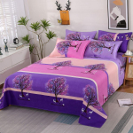3 tk/komplekt Kodutekstiil Voodilina Komplekt Padjap&uuml;&uuml;ridega Puuvillane Materjal Armastajate Toa Voodipesu Lame Voodilina Voodilina Komplekt 120X230cm&set