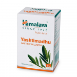 Himalaya Wellness Yashtimadhu Tabletid maovalu leevendamiseks, 60 tk pakis, toetab haavandite leevendamist ja seedimise mugavust