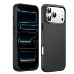 Coque Noir pour iPhone 17 PRO MAX - Silicone Gel TPU Protection Souple Ultra Mince Phonillico&reg;