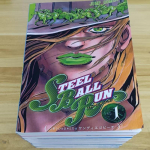 12 raamatut Steel Ball Run Manga Raamat JOJO's Bizarre Adventure Osa 7 K&ouml;ide 1-12 Jaapani Noortekoomiksid Ingliskeelsed Mangaraamatud Vol.1-12