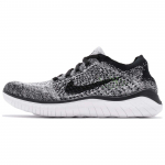 Nike Free RN Flyknit 2018 Valge Must Naiste Tossud 942839-101 36