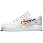 Nike Air Force 1 Low Multi-Swoosh Meeste Tossud Valge Meeskonna-Oranž &Uuml;likooli-Kuldne DM9096-100 40.5