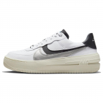 Nike Air Force 1 PLT.AF.ORM LV8 Valge Metallik H&otilde;bedane Naiste Tennised Sail Must DX3199-100 35.5