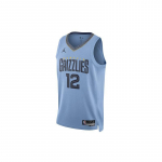 Jordan NBA meeskonna kiiresti kuivav korvpallis&auml;rk f&auml;nnidele 22-23 Morant #12 Unisex s&auml;rgid helesinine DO9531-422 M