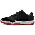Air Jordan 11 Retro Low Bred 2025 Meeste Tossud Must Varsity-Punane Valge FV5104-006 43