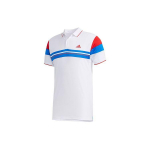Adidas V&auml;rviplokkidega Tennise Polo S&auml;rk Meeste Topid Valge FK1406 S