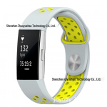 Kahev&auml;rviline hingav silikoonrihm Fitbit Charge 2 jaoks - Saadaval 10 v&auml;rvis