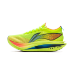 Li Ning Feidian 5 Elite &Uuml;likerge Tehnoloogia S&uuml;sinikplaadiga Jooksukingad Meeste Tossud Roheline ARMV003-18 46⅓