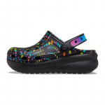 Crocs Classic Disco Beach Klounid Laste Jalatsid Must Mitmev&auml;rviline 208086-0C4 28-29