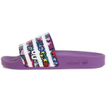 Adidas Originals Mugavad Vabaaja Kummist Tald Libisemisvastased Klapatsid Naiste Jalan&otilde;ud Lilla CG6468 38