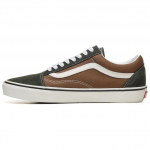 Vans Old Skool Seeria L&ouml;&ouml;gisummutavad Kiiresti Kuivavad Vastupidavad Madalad Rula Kingad Meeste Tossud Pruun Must VN0005UFBF01 36