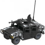 S&otilde;jav&auml;e Armee Soomusauto Maastur Auto Mini Tegevuskujud Armee Lahing MOC Mudeli Osad Ehitusklotsid M&auml;nguasjad Poistele Ei Playmobil must