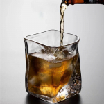 Delikaatsus Ookeanilaine Shot Klaas, Moodne, Lihtsus, Kodu, K&auml;sit&ouml;&ouml;, Loominguline Viski, L&auml;bipaistev Kristallklaasist Tass, shot klaas 225ml