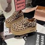 Moodsad k&auml;snakooki paksude talladega k&otilde;rgust lisavad naiste Boken kingad 2025 Uued s&uuml;gisesed &uuml;hed kingad Koledad armsad suure pea mokassiinid Kingad 35 leopard