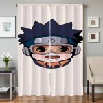 Kodu Interj&ouml;&ouml;r K&ouml;&ouml;gi Kardinad Elutoa jaoks 2 t&uuml;kki Pimendavad Kardinad Uksekardin N-naruto-o Vahesein Magamistoa Kaunistus W50xH70cmx2pcs-CL