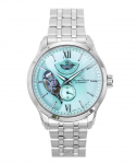 Orient Star Contemporary Piiratud v&auml;ljaanne Avatud s&uuml;da M&uuml;ndiroheline Automaatne RE-AV0B11E 100M Meeste k&auml;ekell piparm&uuml;ndiroheline v&auml;rv