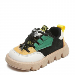 Tossud lastele Poistele T&uuml;drukutele Laste Kvaliteetsed Velcro Spordijalatsid Hingavad tennised Pehme tallaga libisemisvastased jooksujalatsid 21