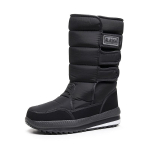 Talvesaapad Naiste Saapad Suur Suurus 36-45 Meeste Keskmise S&auml;&auml;rega Lumesaapad Naised Veekindlad Platvormiga Paarid Botas 37 black