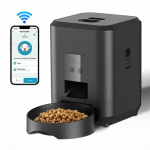 Uus Automaatne Lemmiklooma S&ouml;&ouml;tja WiFi Versioon Automaatne Kassi Toidu Jaotur Intelligentselt Kontrollitav Lemmiklooma S&ouml;&ouml;tja Koera S&ouml;&ouml;tja Lemmikloomatarbed automatic feeder must