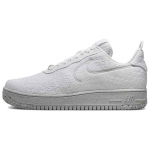 Nike Meeste Air Force 1 Crater Flyknit Next Nature Kolmekordne Valge Meeste Tossud Summit-White Platinum-Tint DM0590-100 40