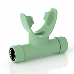 Hingamistreener Kopsurespiraator Fitnessivarustus Hingamisteede Silikoon K&otilde;rgm&auml;estiku Treening V&auml;lis&otilde;hu v&auml;ljahingamise Treeningt&ouml;&ouml;riist