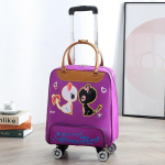 Universaalne ratastega kott-k&auml;ru: Suure Mahutavusega, Kerge, Korea Stiilis K&auml;ekott Meestele ja Naistele Large 4-Wheel