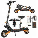 Elektrit&otilde;ukeratas KUKIRIN G2 MAX 10*2.75'' T&auml;ispuhutavad Maastikurehvid 48V 20Ah Aku 80km S&otilde;iduulatus 3 Kiirust must