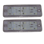 Selge LED-k&uuml;lje&auml;&auml;retuli Haagissuvila &Auml;&auml;retuli Ristk&uuml;likukujuline LED/SMD Gabariidituli Veoauto Haagise Haagissuvila Matkaauto Pikap Maastur P&otilde;rutuskindel Universaalne Sobivus 12V puhas