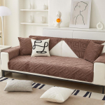 Nordic Style pehme diivani kate Elutoa &uuml;hev&auml;rviline diivanikate Diivanipadi libisemiskindel diivanimatt L-kujuline diivani kaitse&uuml;mbris 70x70cm 1pcs