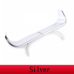 For Land Rover Defender 110 Car styling ABS Chrome /Carbon Fiber Texture Car Dashboard Decoration Cover Sticker Car h&otilde;be