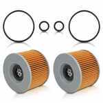 2 set Oil Filter / O-Rings For Kawasaki / Honda / Yamaha Models