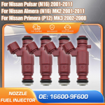 Auto k&uuml;tusepihusti otsikute komplekt Nissan Almera Nissan Pulsar N16 2001-2011 Nissan Primera P12 2002-2008 16600-9F600 0280155940 1 PC