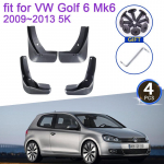 4X Volkswagen VW Golf 6 2009 2010 2011 2012 2013 Mk6 5K jaoks Poritiivad Porikaitse Eesmised Tagumised Rattad Tarvikud