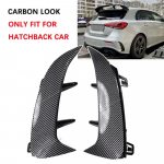 Auto tagumise kaitseraua viimistluslipp Spoiler Mercedes Benz A-klassile W177 A200 A220 A35 AMG Luukp&auml;ra 2018 - HB Carbon Look