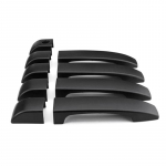 M63K-Matt Must Auto Uksek&auml;epideme Kattekomplekt V&auml;lisukse K&auml;epideme Katte Lisatarvikud Land Rover Range L322 2002-2012 jaoks Matt Black