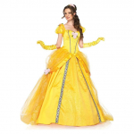 T&auml;iskasvanud Naiste Halloweeni Cosplay Belle Printsessi Kleit Iludus ja Koletis Anime Kost&uuml;&uuml;m Karnevali Peo Ballikleidid R&otilde;ivad S