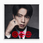 BTS [ARIRANG] 5. t&auml;ispikk album - Standardvin&uuml;&uuml;l Jin Pink