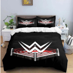 Moodne maadlus Spordid W-Wwe 3D Prinditud Voodipesukomplektid Vooditarvete Komplekt Tekikott Voodikatte Komplekt Voodipesu Komplekt Luksuslikud Kingitused EU Single(135*200cm)3pcs